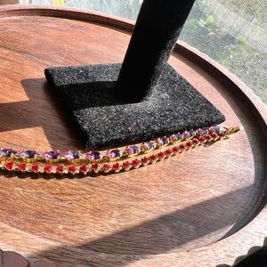 Sorrelli Double Row Crystal Bracelet